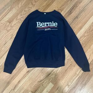 Bernie 2020 Jerzees Men's Blue Sweatshirt